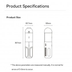 BASEUS AP01 Handy Vacuum Cleaner Wireless Handheld Vacuum Cleaner, (5000pa) Vacuum Cleaner.